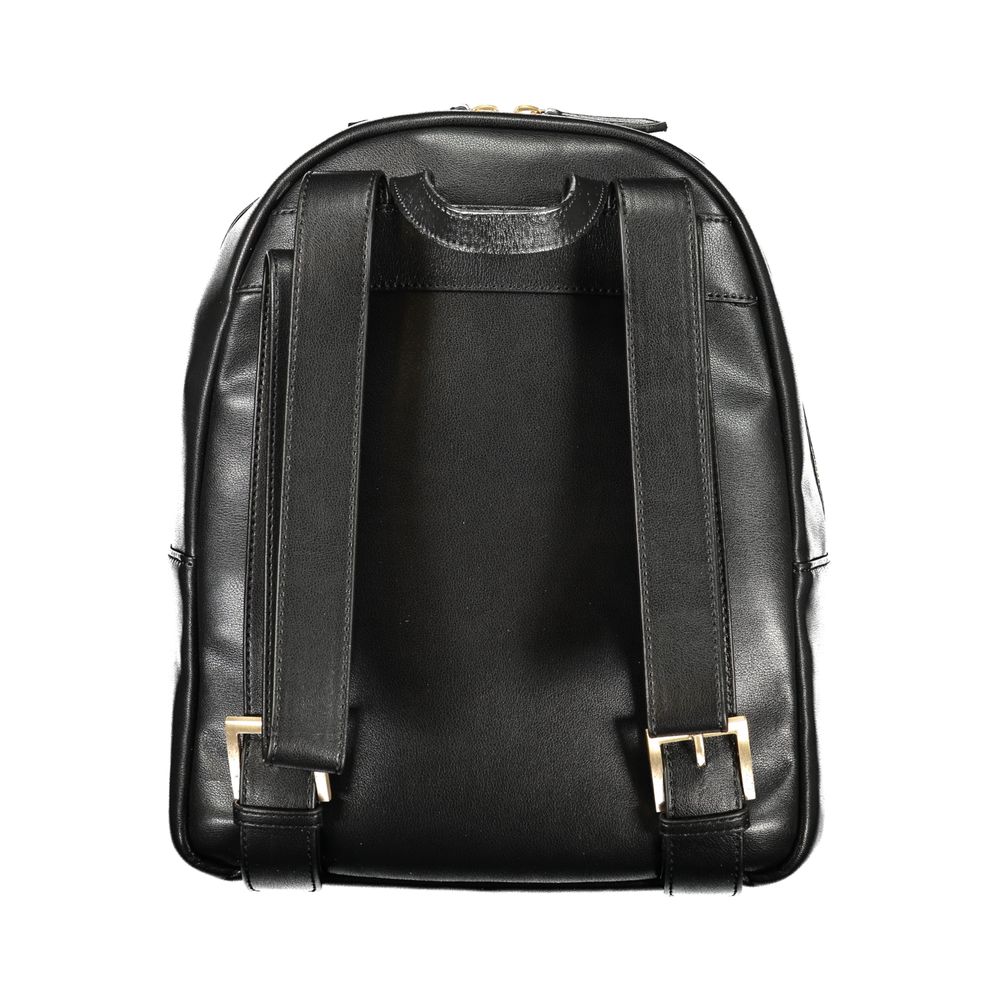 Mario Valentino Nero Poliuretano Women Backpack - ClickThatClicks 