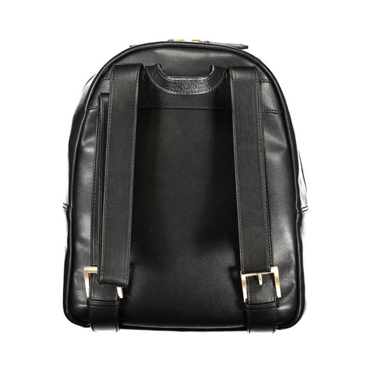 Mario Valentino Nero Poliuretano Women Backpack - ClickThatClicks 