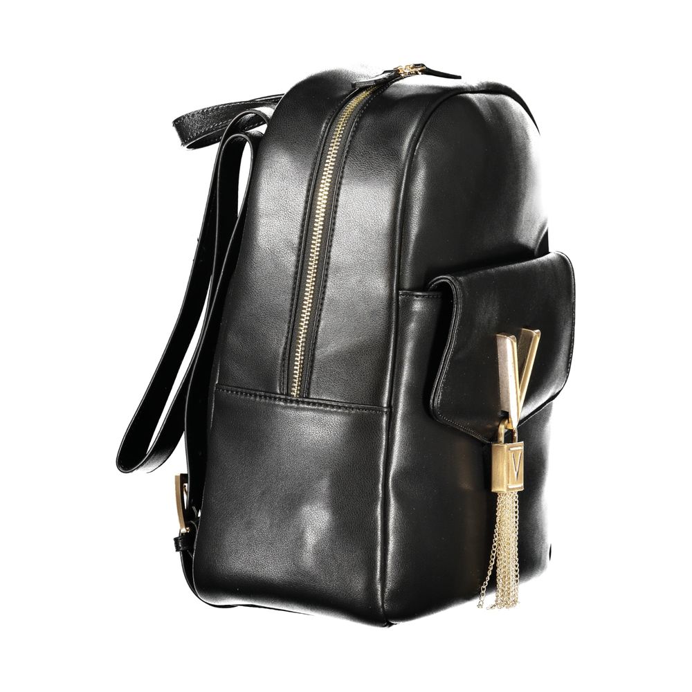 Mario Valentino Nero Poliuretano Women Backpack - ClickThatClicks 