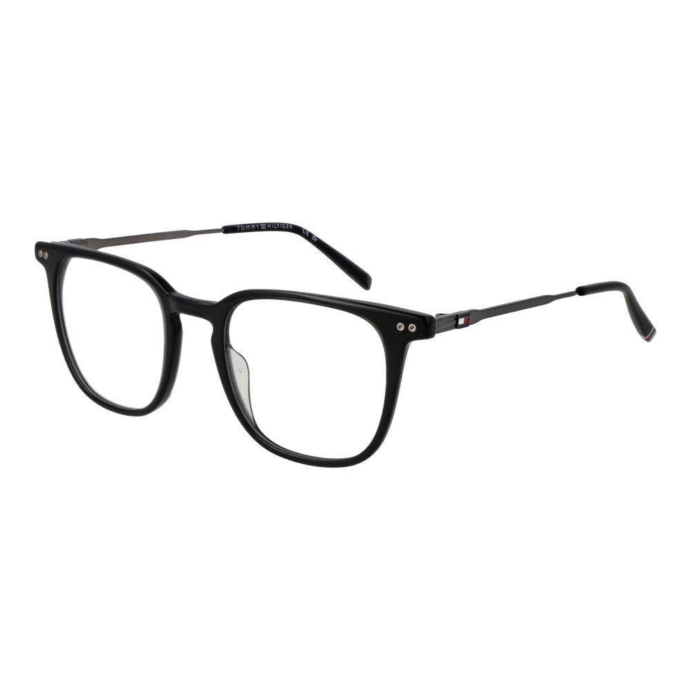 Tommy Hilfiger Black Acetate Glasses (Frames) - ClickThatClicks 
