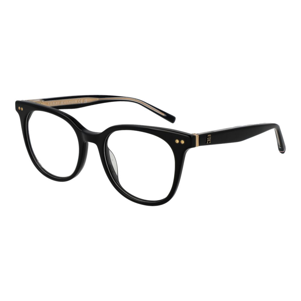 Tommy Hilfiger Black Acetate Glasses (Frames) - ClickThatClicks 