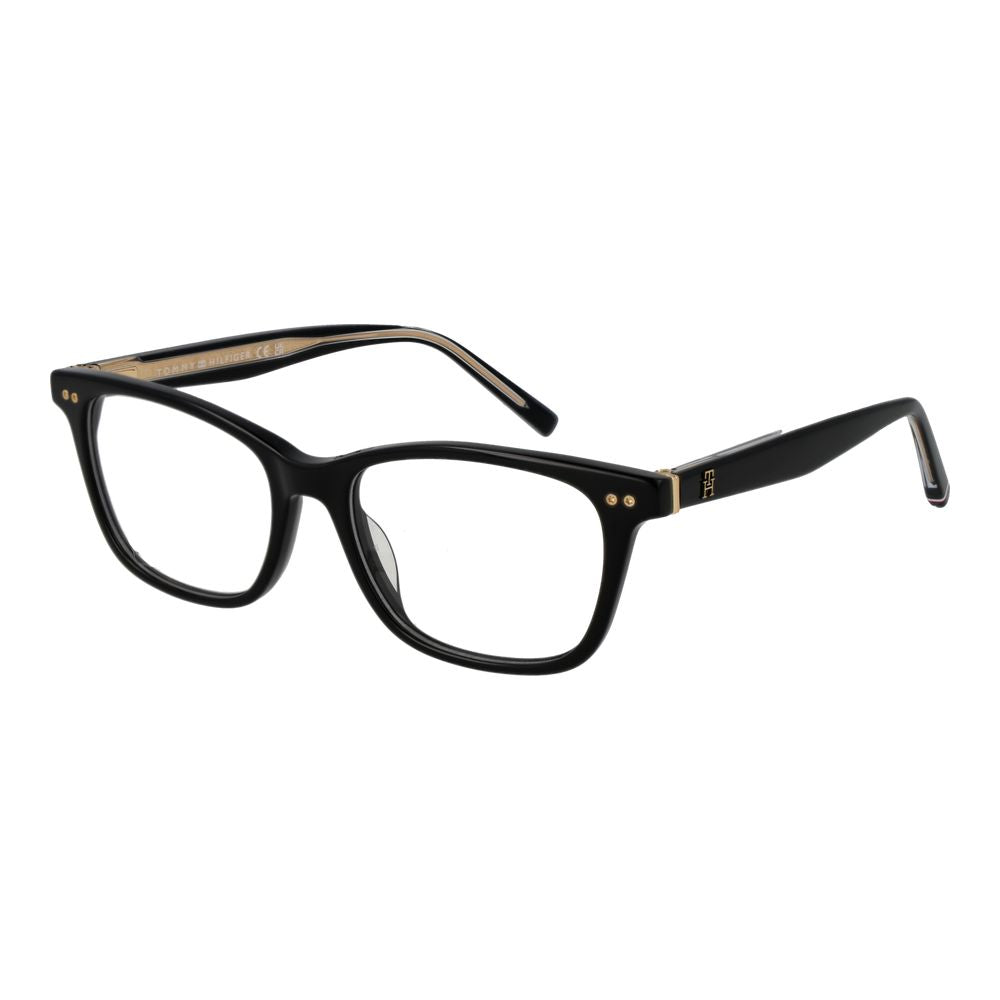 Tommy Hilfiger Black Acetate Glasses (Frames) - ClickThatClicks 