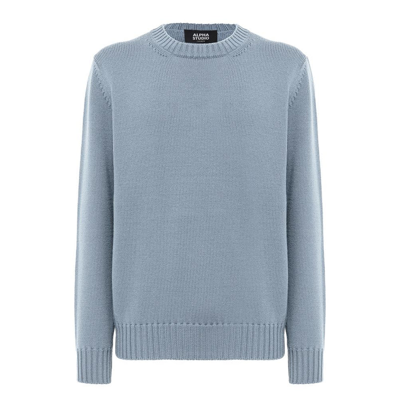 Alpha Studio Gray Cashmere Sweater