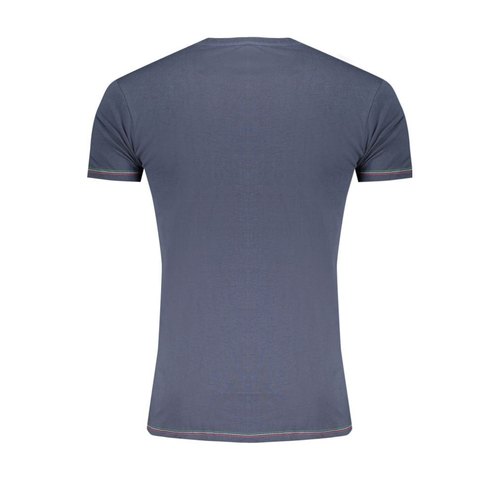 Aeronautica Militare Blue Cotton Men's Underwear T-Shirt - ClickThatClicks 