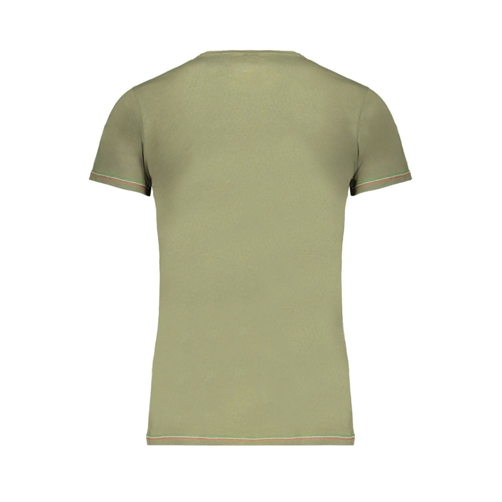 Aeronautica Militare Verde Cotton Men T-Shirt - ClickThatClicks 