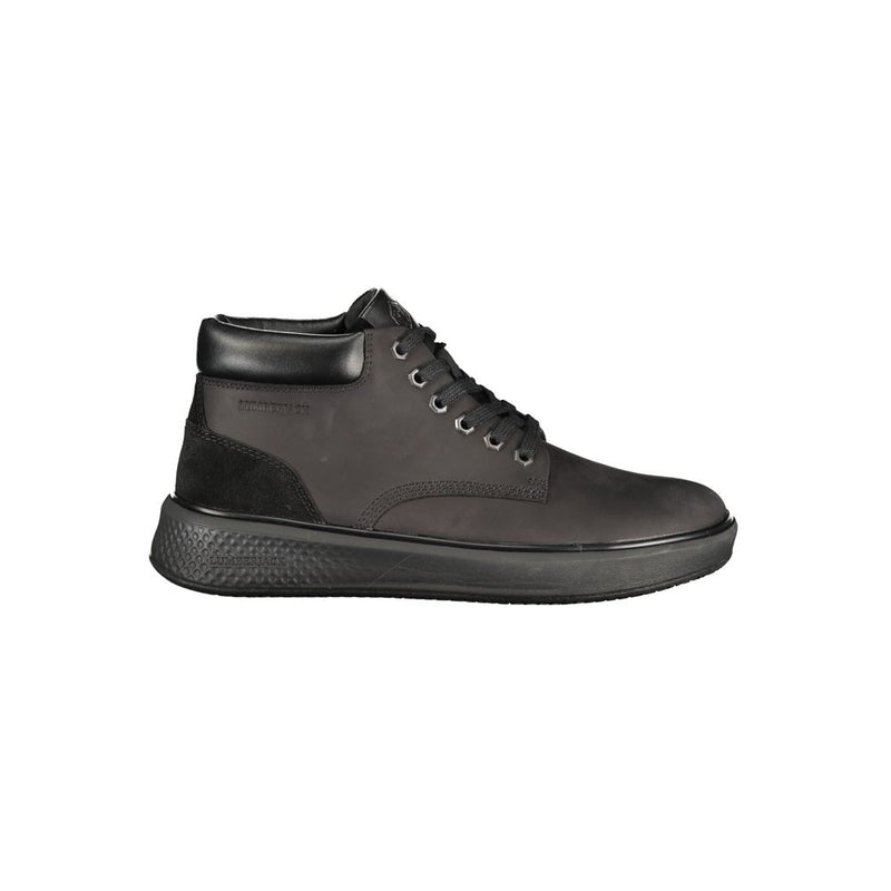Lumberjack Black Leather Men Sneaker