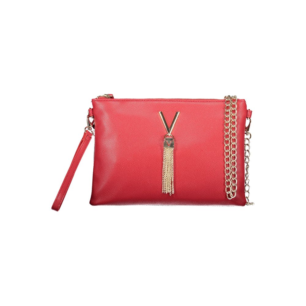 Mario Valentino Rosso Polyurethane Women Handbag - ClickThatClicks 