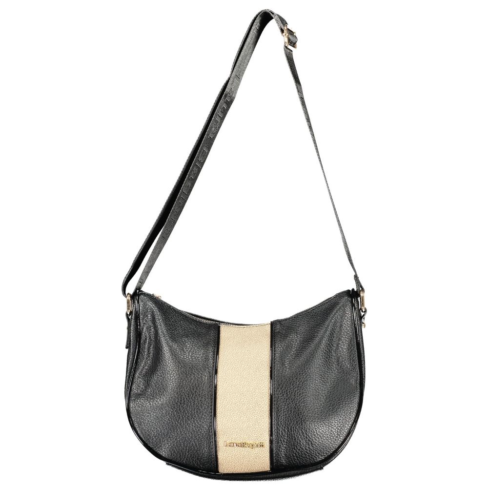 Laura Biagiotti Black PVC Women Handbag - ClickThatClicks 