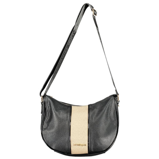 Laura Biagiotti Black PVC Women Handbag - ClickThatClicks 