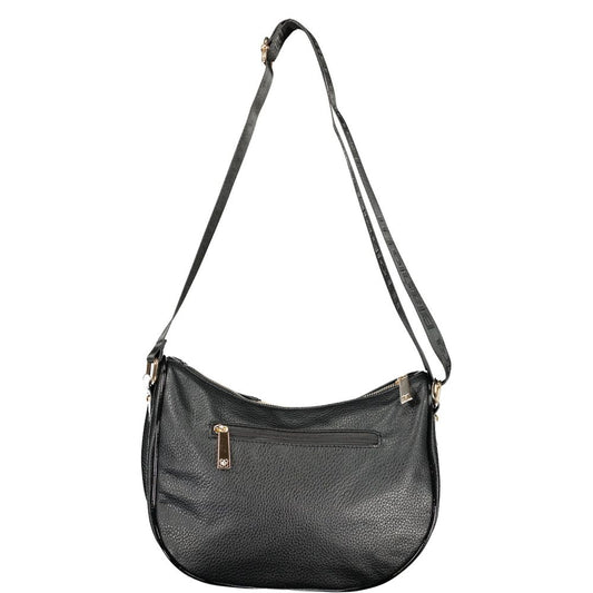Laura Biagiotti Black PVC Women Handbag - ClickThatClicks 