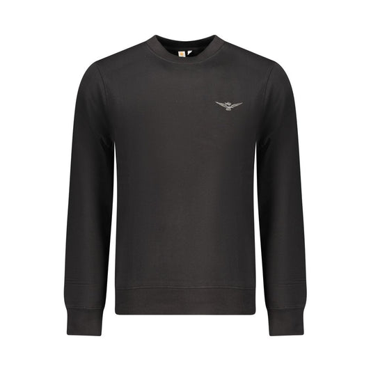 Accademia Militare Black Cotton Men Sweatshirt - ClickThatClicks 