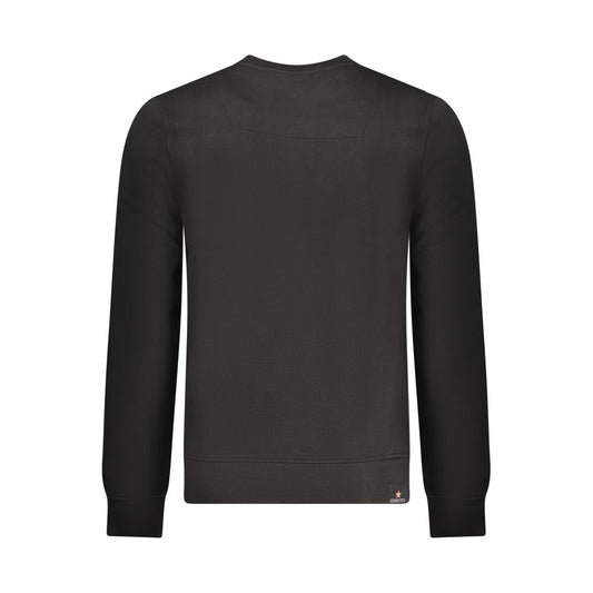 Accademia Militare Black Cotton Men Sweatshirt - ClickThatClicks 