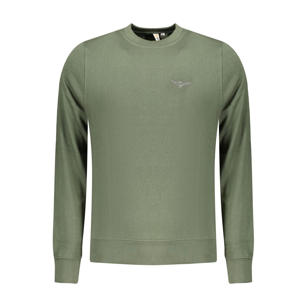 Accademia Militare Verde Cotton Men Sweatshirt - ClickThatClicks 