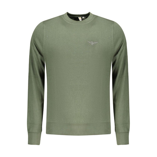 Accademia Militare Verde Cotton Men Sweatshirt - ClickThatClicks 