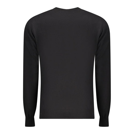 Accademia Militare Black Cotton Men's Sweater - ClickThatClicks 