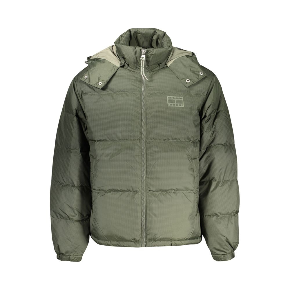 Tommy Hilfiger Verde Polyester Men's Jacket - ClickThatClicks 