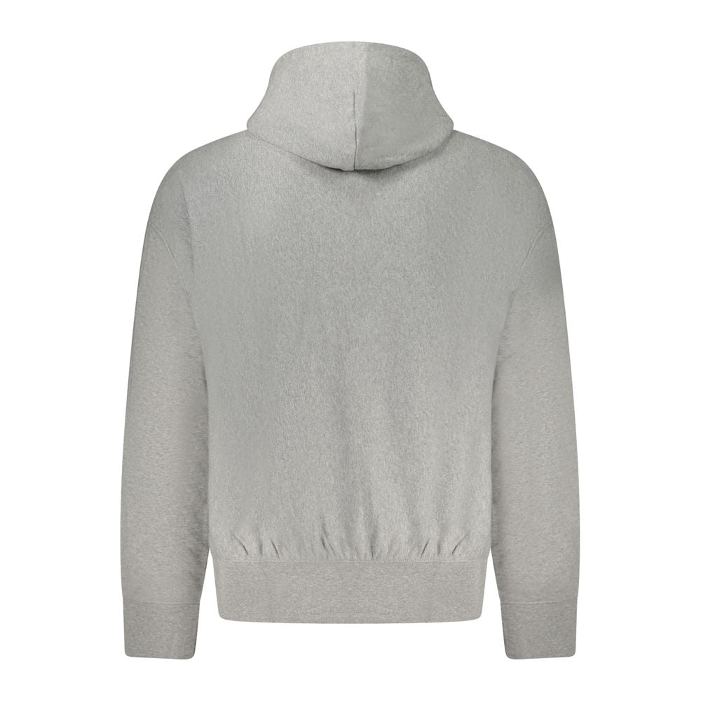 Calvin Klein Gray Cotton Men Sweatshirt - ClickThatClicks 