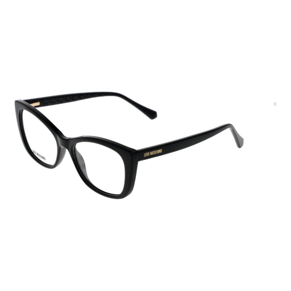Love Moschino Black Cellulose Propionate Glasses (Frames) - ClickThatClicks 