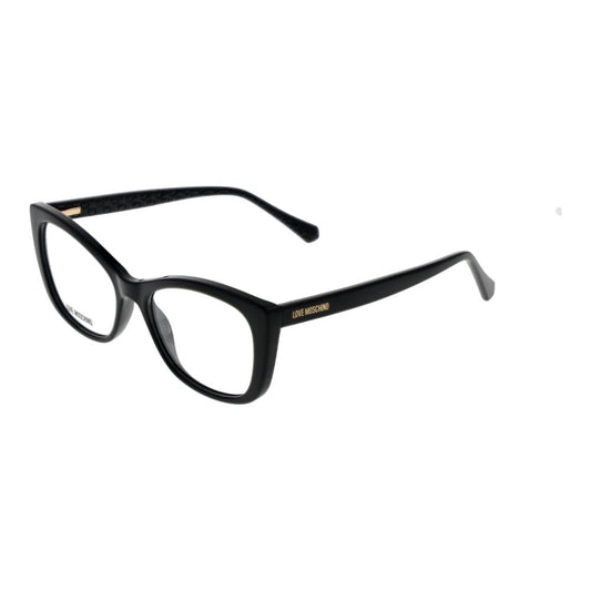 Love Moschino Black Cellulose Propionate Glasses (Frames) - ClickThatClicks 
