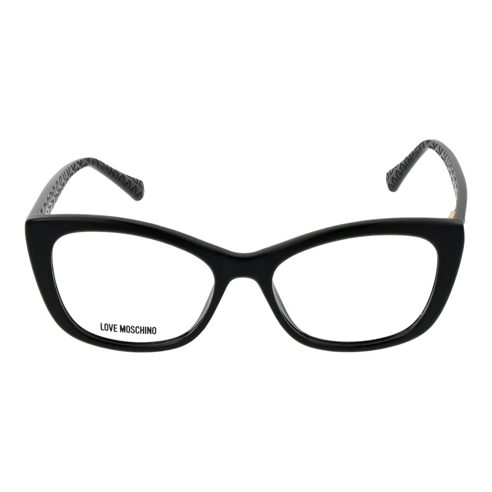 Love Moschino Black Cellulose Propionate Glasses (Frames) - ClickThatClicks 