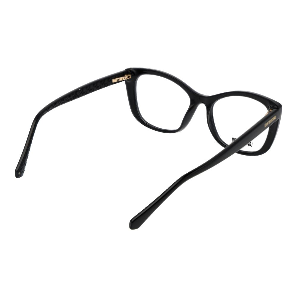 Love Moschino Black Cellulose Propionate Glasses (Frames) - ClickThatClicks 