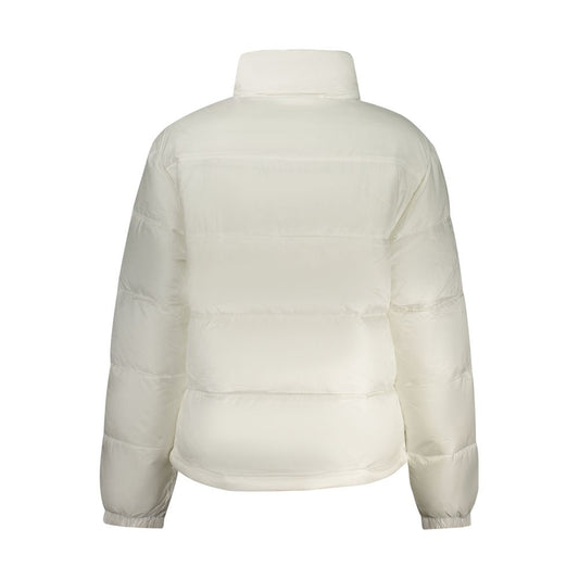 Tommy Hilfiger White Polyester Women's Jacket - ClickThatClicks 