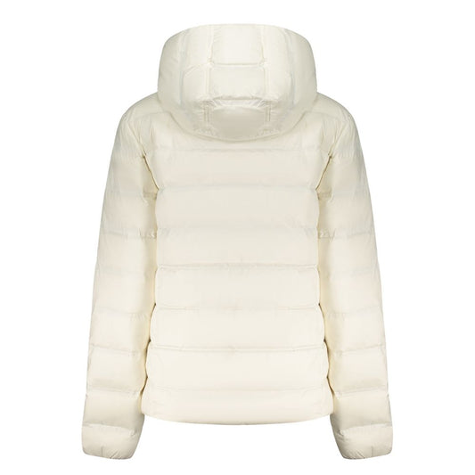 Tommy Hilfiger White Polyester Women's Jacket - ClickThatClicks 