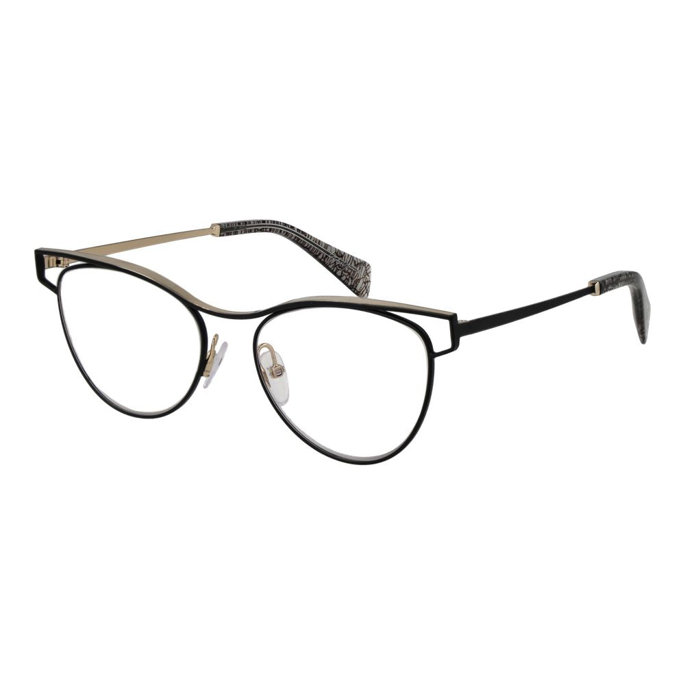Yohji Yamamoto Black Metal Glasses (Frames) - ClickThatClicks 