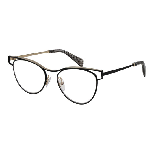 Yohji Yamamoto Black Metal Glasses (Frames) - ClickThatClicks 