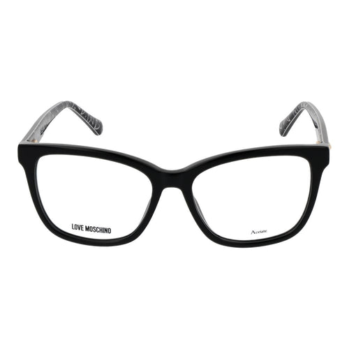 Love Moschino Black Acetate Glasses (Frames) - ClickThatClicks 