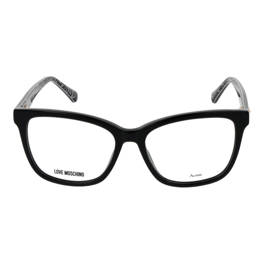 Love Moschino Black Acetate Glasses (Frames) - ClickThatClicks 