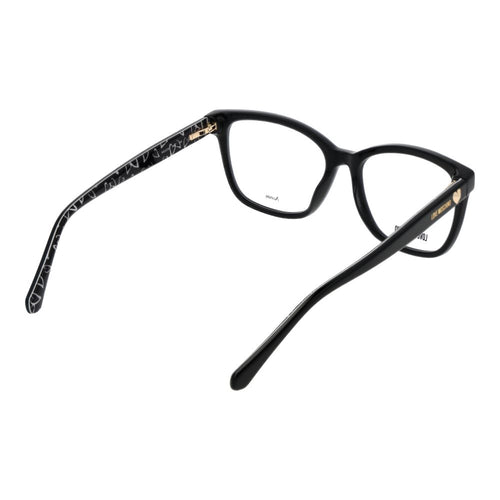 Love Moschino Black Acetate Glasses (Frames) - ClickThatClicks 