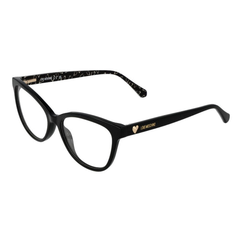 Love Moschino Black Acetate Glasses (Frames) - ClickThatClicks 