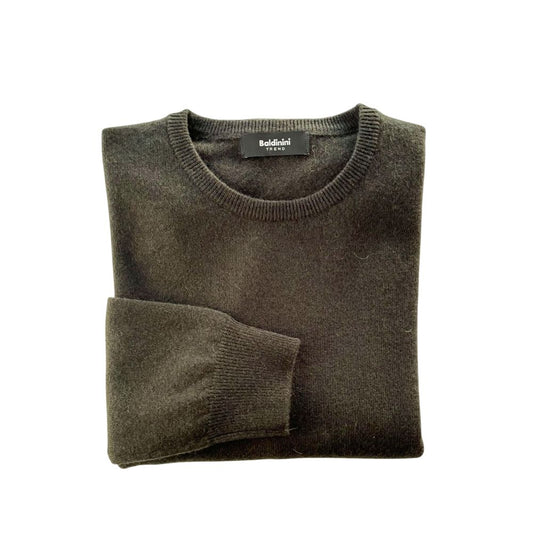 Baldinini Trend Green Cashmere Men Sweater - ClickThatClicks 