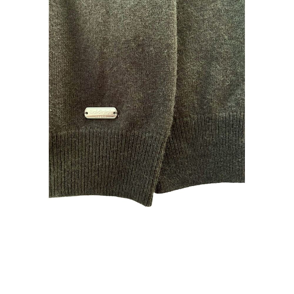 Baldinini Trend Green Cashmere Men Sweater - ClickThatClicks 