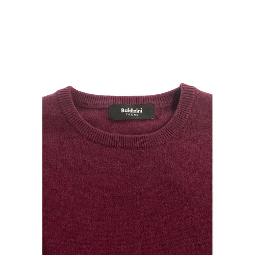 Baldinini Trend Red Cashmere Men Sweater - ClickThatClicks 