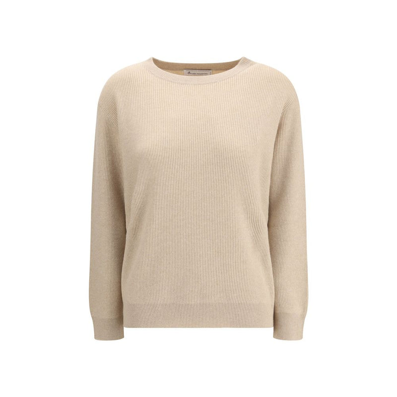 Brunello Cucinelli Beige Cashmere Cashmere Sweater