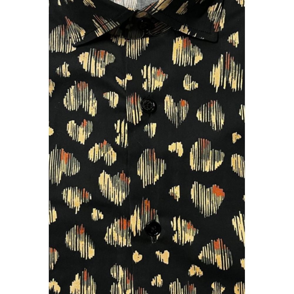 Bagutta Multicolor Cotton Men Shirt - ClickThatClicks 