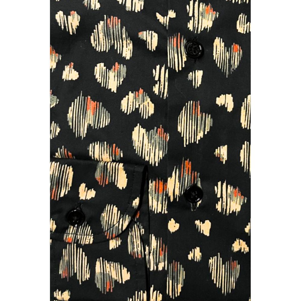 Bagutta Multicolor Cotton Men Shirt - ClickThatClicks 