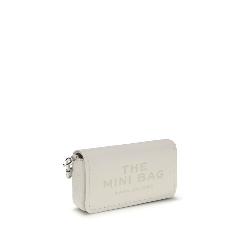 Marc Jacobs White Calf Leather Bos Taurus Shoulder Bag - ClickThatClicks 