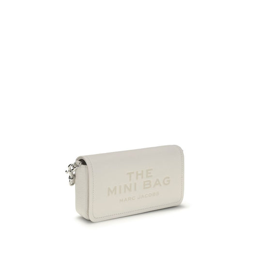 Marc Jacobs White Calf Leather Bos Taurus Shoulder Bag - ClickThatClicks 