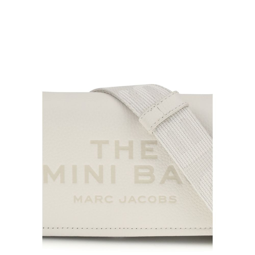Marc Jacobs White Calf Leather Bos Taurus Shoulder Bag - ClickThatClicks 