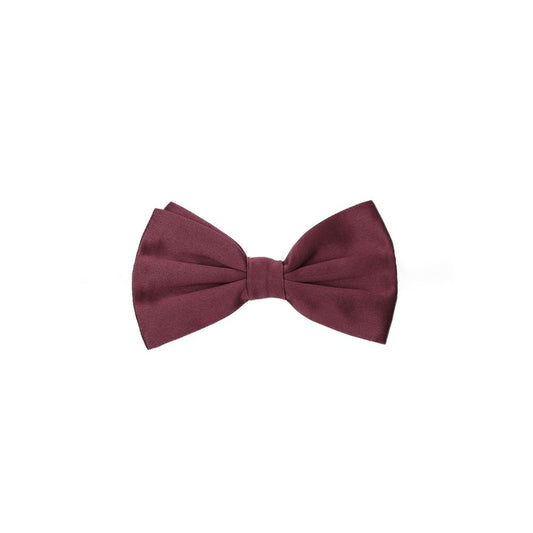 Dolce & Gabbana Bordeaux Silk Bowtie - ClickThatClicks 