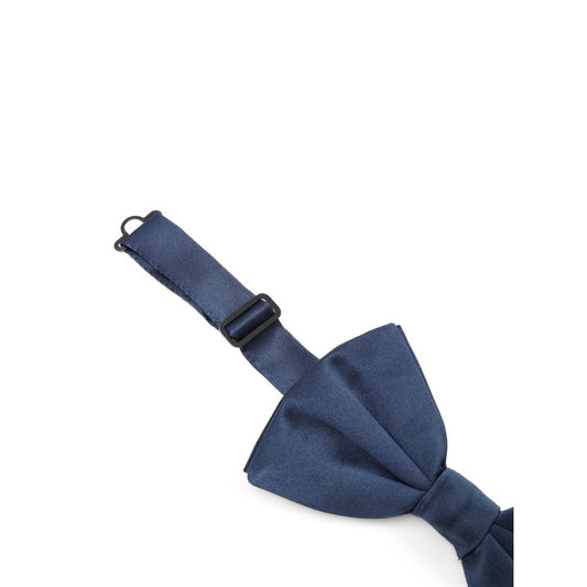 Dolce & Gabbana Blue Silk Bowtie - ClickThatClicks 