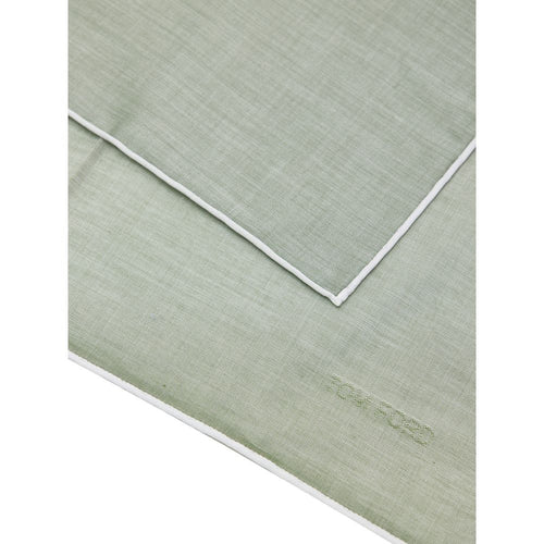 Tom Ford Green Cotton Pocket Square - ClickThatClicks 