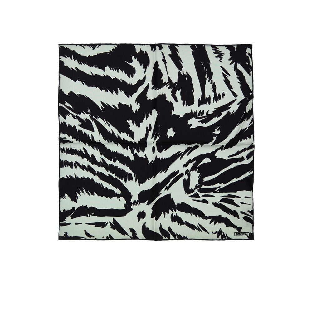 Tom Ford Gray Silk Pocket Square - ClickThatClicks 