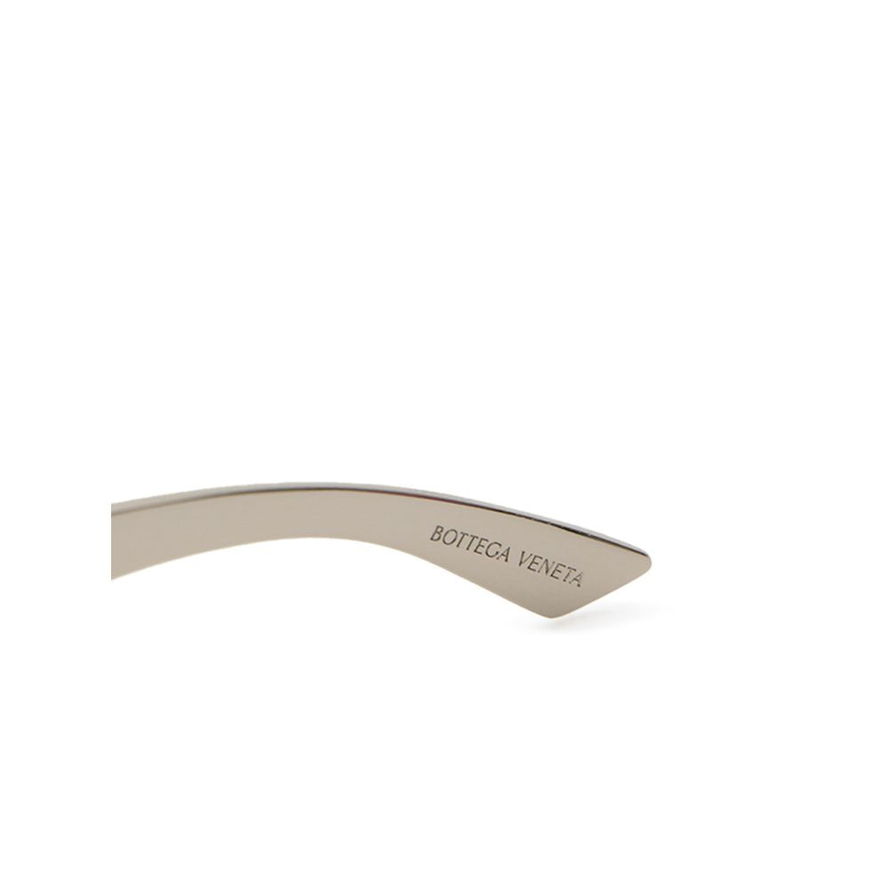 Bottega Veneta Gray Metal Sunglasses - ClickThatClicks 