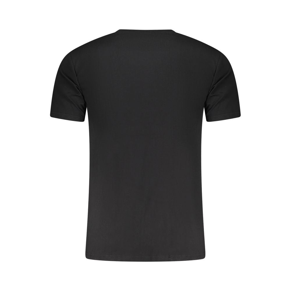 Aeronautica Militare Black Cotton Men's T-Shirt - ClickThatClicks 