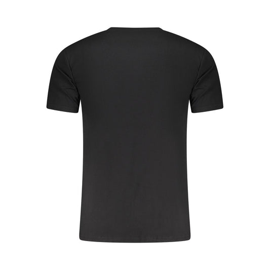 Aeronautica Militare Black Cotton Men's T-Shirt - ClickThatClicks 