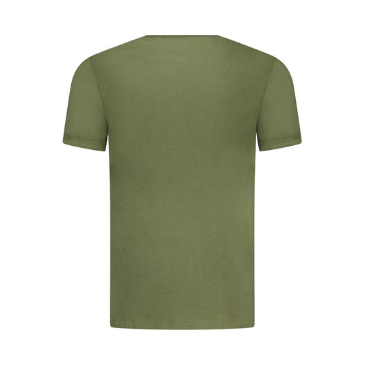 Aeronautica Militare Verde Cotton Mens Underwear Shirt - ClickThatClicks 